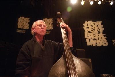 Jazzfest Berlin Barre Phillips London Jazz Composers Orchestra-stock-foto
