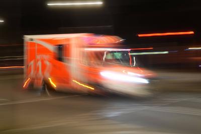 Rettungswagen-stock-foto