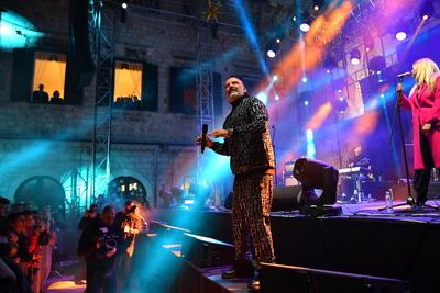 Croatia, Dubrovnik, 010125. New Year s Eve on Stradun with performances by Zuchhero and Toni Centinski. In the photo: pe-stock-foto