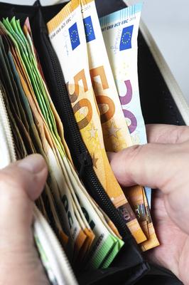 Bargeld-stock-foto
