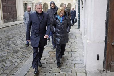 ?VP Parteivorstand nach Koalitionsscheitern-stock-photo