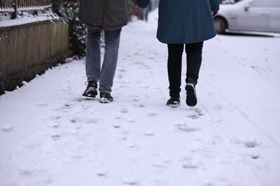 05.01.2025, Wintereinbruch in NRW-stock-foto