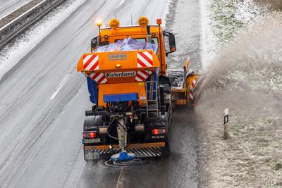 Eisregen in Hessen-stock-foto