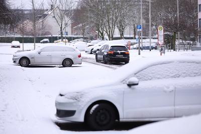 05.01.2025, Wintereinbruch in NRW-stock-foto