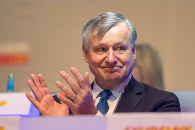 126. Ordentlicher Landesparteitag der Freien Demokraten am 5. Januar 2025 Schwabenlandhalle Fellbach, Dreikoenigstreffen der Freien Demokraten 2025, GER-stock-photo