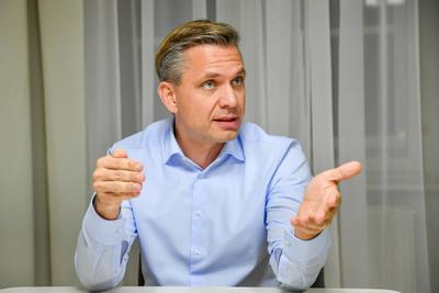 Wolfgang Hattmannsdorfer (NAbg., Generalsekretaer der WKO)-stock-foto