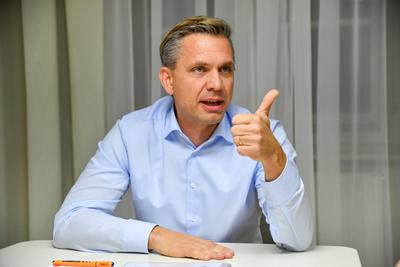 Wolfgang Hattmannsdorfer (NAbg., Generalsekretaer der WKO)-stock-foto