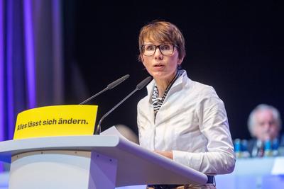 126. Ordentlicher Landesparteitag der Freien Demokraten am 5. Januar 2025 Schwabenlandhalle Fellbach, Dreikoenigstreffen der Freien Demokraten 2025, GER-stock-photo