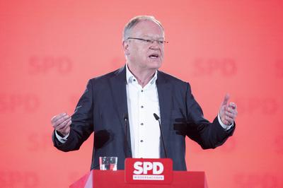 Landesvertreter:innenversammlung der SPD Niedersachsen in Hannover-stock-foto