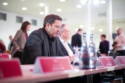 Landesvertreter:innenversammlung der SPD Niedersachsen in Hannover-stock-foto