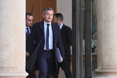 First Council of Ministers of the Francois Bayrou administration, at the Elysee Palace.-stock-foto