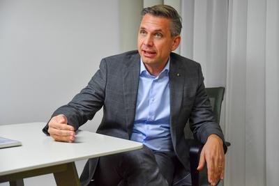 Wolfgang Hattmannsdorfer (NAbg., Generalsekretaer der WKO)-stock-foto
