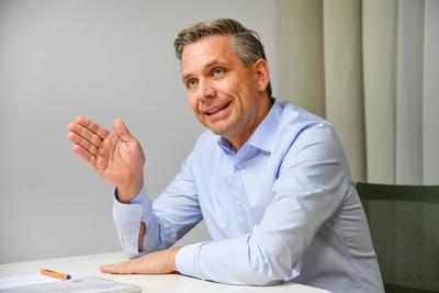 Wolfgang Hattmannsdorfer (NAbg., Generalsekretaer der WKO)-stock-foto