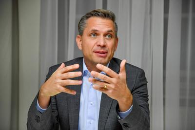 Wolfgang Hattmannsdorfer (NAbg., Generalsekretaer der WKO)-stock-foto
