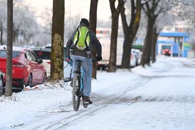 Winter in Muenchen am 03.01.2025-stock-foto