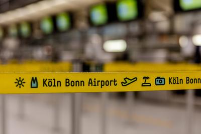 Softwareprobleme bei Einreis am Flughafen K?ln Bonn - 03.01.2025-stock-photo