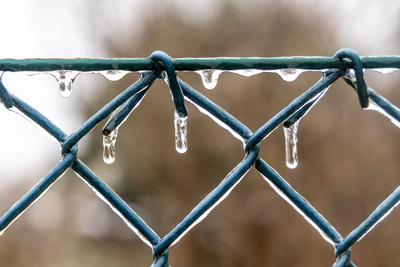 Eisregen in Hessen-stock-foto
