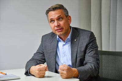 Wolfgang Hattmannsdorfer (NAbg., Generalsekretaer der WKO)-stock-foto