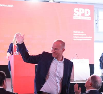 SPD Niedersachsen-stock-foto