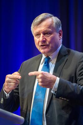 126. Ordentlicher Landesparteitag der Freien Demokraten am 5. Januar 2025 Schwabenlandhalle Fellbach, Dreikoenigstreffen der Freien Demokraten 2025, GER-stock-photo