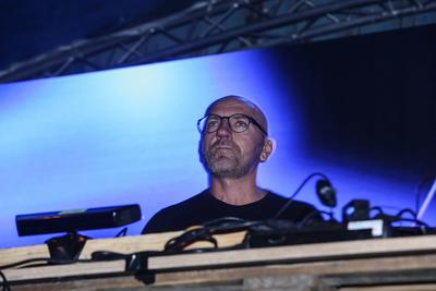 Helene Beach Festival 2018, Helenesee, Frankfurts Oder, 27.07.2018 Sven V?th (DJ) *** Helene Beach Festival 2018, Helene-stock-foto