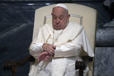 ITALY -  POPE FRQANCIS PARTICIPATES IN THE EPISCOPAL ORDINATION OF THE VICEGERENT OF THE DIOCESE OD ROME AND AUXILIARY OF THE SOUTHERN SECTOR , MONSIGNOR RENATO ATRTELLI BACCARI , IN THE ST JOHN LATERAN'S BASILICA IN ROME  - 2025/1/14-stock-foto