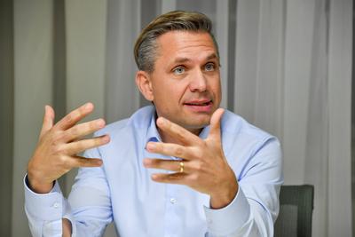 Wolfgang Hattmannsdorfer (NAbg., Generalsekretaer der WKO)-stock-foto