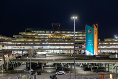 Softwareprobleme bei Einreis am Flughafen K?ln Bonn - 03.01.2025-stock-photo