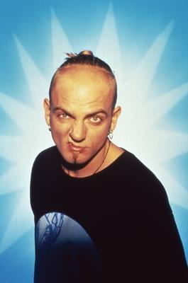Der deutsche DJ, Labelbetreiber und Musker Sven V?th, 1990er Jahre. German DJ, label manager and musician Sven Vaeth, Ge-stock-photo