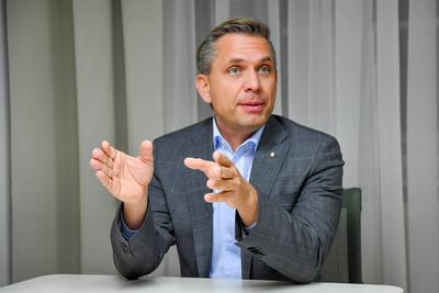 Wolfgang Hattmannsdorfer (NAbg., Generalsekretaer der WKO)-stock-foto