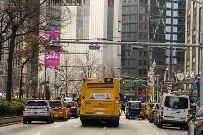 Congestion pricing arrives in New York-stock-foto