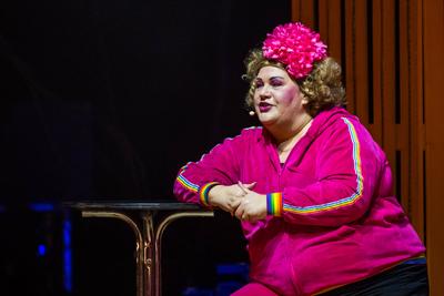 Cindy aus Marzahn gastierte mit ihrem Programm "Einmal Prinzessin und zur?ck!" in der ausverkauften Stadthalle Chemnitz-stock-photo