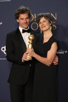 81st Annual Golden Globe Awards - Press Room-stock-photo