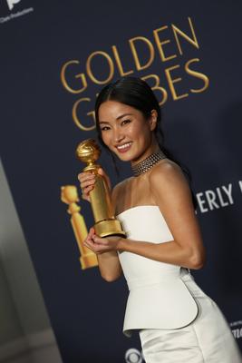 81st Annual Golden Globe Awards - Press Room-stock-photo