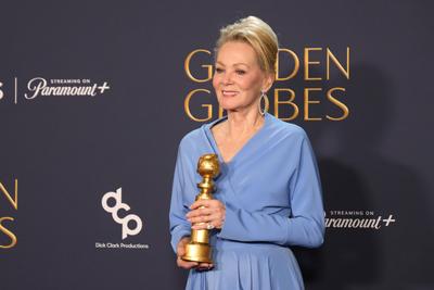 81st Annual Golden Globe Awards - Press Room-stock-foto