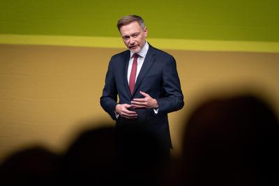 FDP Dreikoenigstreffen in Stuttgart-stock-foto