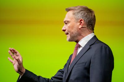 126. Ordentlicher Landesparteitag, Dreikoenigskundgebung der Freien Demokraten. 6. Januar 2025 im Stuttgarter Opernhaus, Dreikoenigstreffen der Freien Demokraten 2025, GER-stock-foto