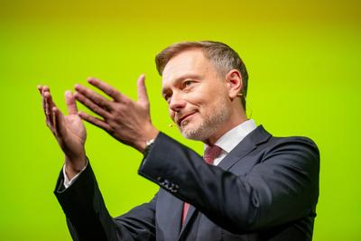 126. Ordentlicher Landesparteitag, Dreikoenigskundgebung der Freien Demokraten. 6. Januar 2025 im Stuttgarter Opernhaus, Dreikoenigstreffen der Freien Demokraten 2025, GER-stock-foto