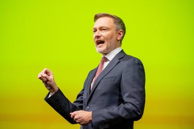 126. Ordentlicher Landesparteitag, Dreikoenigskundgebung der Freien Demokraten. 6. Januar 2025 im Stuttgarter Opernhaus, Dreikoenigstreffen der Freien Demokraten 2025, GER-stock-foto