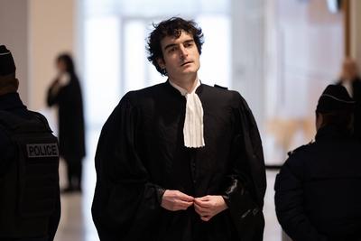 Sarkozy trial on charges of accepting illegal campaign financing from Libya-stock-foto