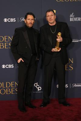 81st Annual Golden Globe Awards - Press Room-stock-photo