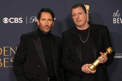 81st Annual Golden Globe Awards - Press Room-stock-photo