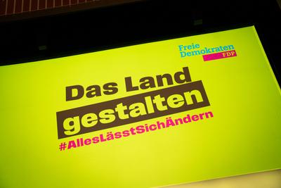 FDP Dreikoenigstreffen in Stuttgart-stock-foto