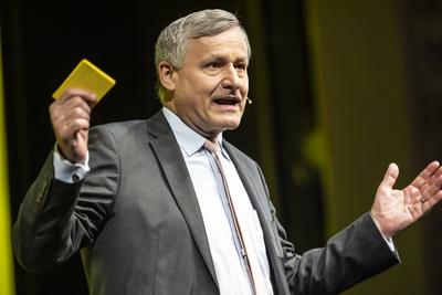 Dreik?nigstreffen 2025 der FDP in Stuttgart. Dr. Hans-Ulrich R?lke MdL, Landesvorsitzender der FDP Baden-W?rttemberg. //-stock-foto