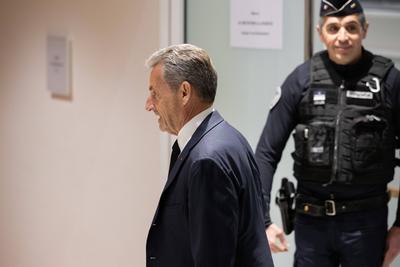 Sarkozy trial on charges of accepting illegal campaign financing from Libya-stock-foto