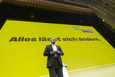 Dreik?nigstreffen 2025 der FDP in Stuttgart. Dr. Hans-Ulrich R?lke MdL, Landesvorsitzender der FDP Baden-W?rttemberg. //-stock-foto