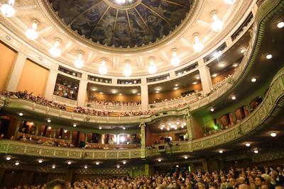 FDP Staatstheater Lindner-stock-foto