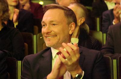 FDP Staatstheater Lindner-stock-foto