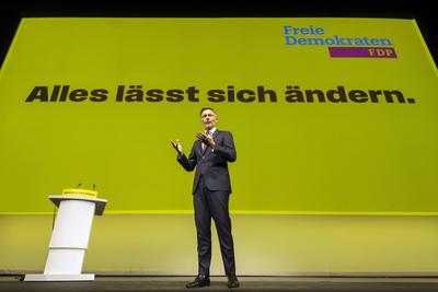 Dreik?nigstreffen 2025 der FDP in Stuttgart. Christian Lindner MdB, Bundesvorsitzender der FDP. // 06.01.2024: Stuttgart-stock-foto