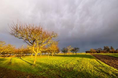 St?rmisches Wetter-stock-foto